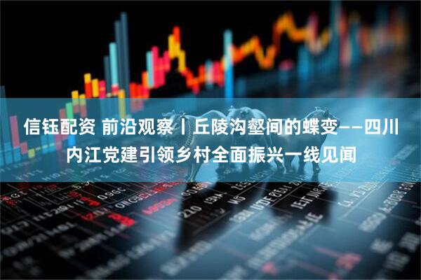 信钰配资 前沿观察丨丘陵沟壑间的蝶变——四川内江党建引领乡村全面振兴一线见闻
